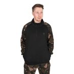 FOX LW BLACK/CAMO QTR ZIP - Pulóver 