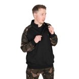FOX LW BLACK/CAMO QTR ZIP - Pulóver 