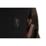 FOX LW BLACK/CAMO QTR ZIP - Pulóver 