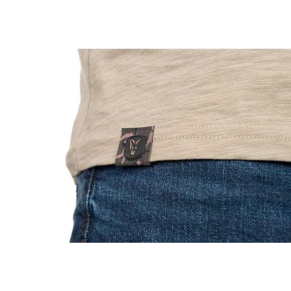 FOX FOX LW KHAKI LARGE PRINT PÓLÓ