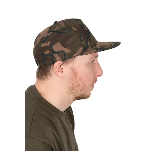 FOX CAMO FLAT PEAK SNAPBACK CAP - Snapback sapka
