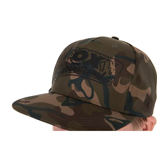 FOX CAMO FLAT PEAK SNAPBACK CAP - Snapback sapka