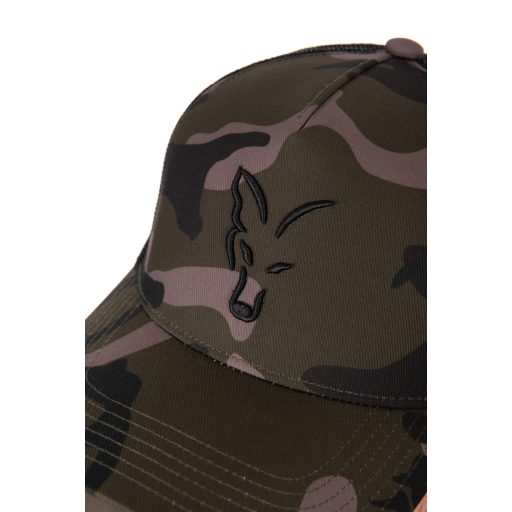 FOX Black Camo Trucker