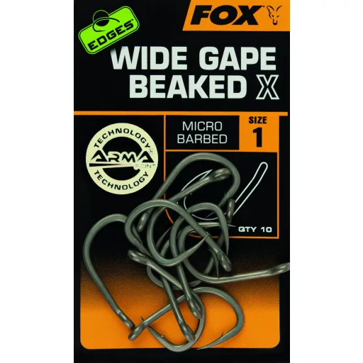 FOX Edges Wide Gape Beaked X Size 1