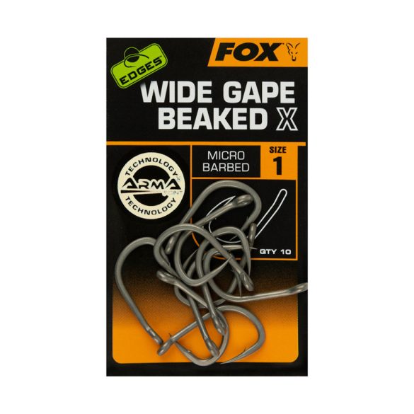 Fox EDGES™ Wide Gape Beaked X - Size 2