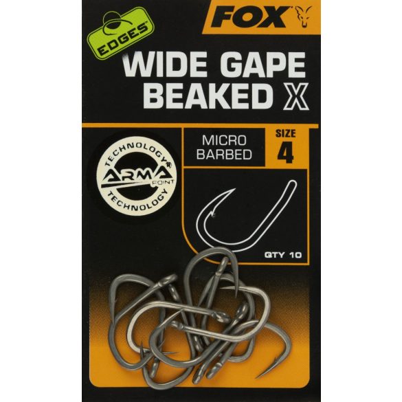 FOX EDGES WIDE GAPE BEAKED X - Size 4