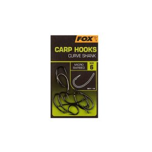 Fox Carp Hooks Curve Shank - size: 4