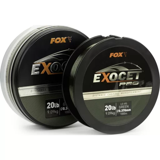 FOX Exocet Pro Low Vis green 0.370mm 20bs 9.09kgs 1000m