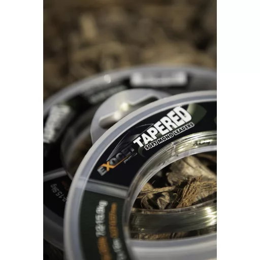 FOX Exocet Pro Low Vis green Tapered Leaders 12-30LB 0.33- 0.50mm 3pcs 