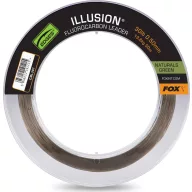   FOX Illusion Fluorocarbon Leader 30lb 13.6kg 0.50mm 50m Naturals green 