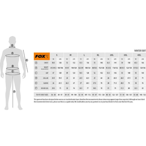 FOX Carp Winter Suit Thermoruha szett