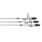 FOX Edges Naturals Heli-Clip Rigs 40lb Submerge 3pcs