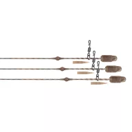 FOX Edges Camo Heli-Clip Rigs 40lb Submerge 3pcs