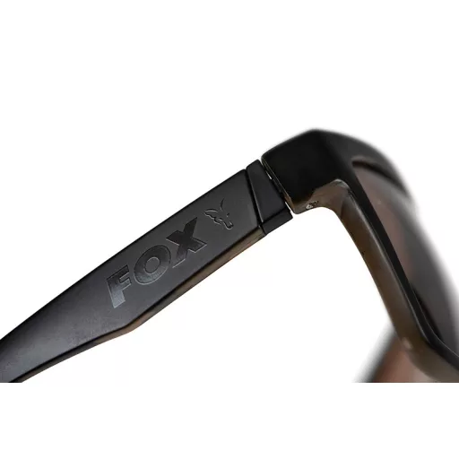 FOX Avius - Black/Camo - barna lencsével