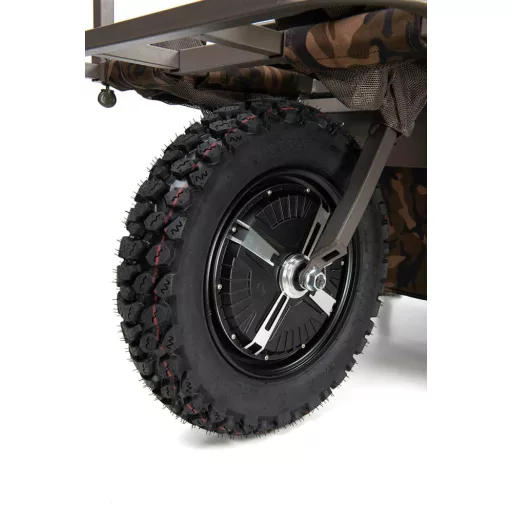 FOX TRANSPORTER 24V POWER PLUS BARROW (INCLUDING 2 X 9AH 12V BATTERIES AND CHARGER) - Elektromos talicska