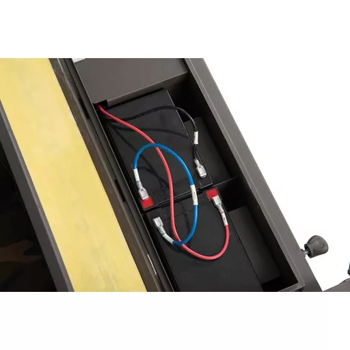 FOX TRANSPORTER 24V POWER PLUS BARROW (INCLUDING 2 X 9AH 12V BATTERIES AND CHARGER) - Elektromos talicska