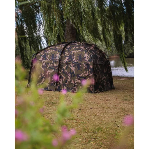 FOX Frontier II XL Camo - nagyméretű prémium bojlis sátor (terepmintás) 