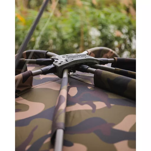 FOX Frontier II XL Camo - nagyméretű prémium bojlis sátor (terepmintás) 