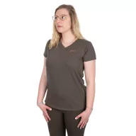 FOX WC V Neck T-shirt - Női V nyakú póló