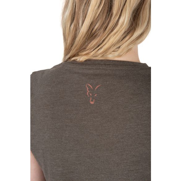 FOX WC V Neck T-shirt - Női V nyakú póló