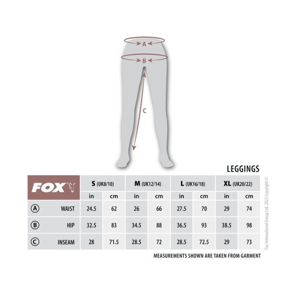 Fox WC Leggings - női leggings