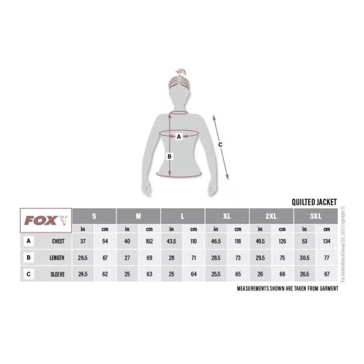 FOX Explorer Quilted Jacket S 8-10