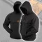 VASS Culture Fishing Hoody - prémium kenguruzsebes melegítőfelső (fekete)
