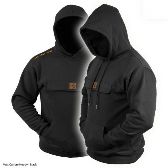 VASS Culture Fishing Hoody Black