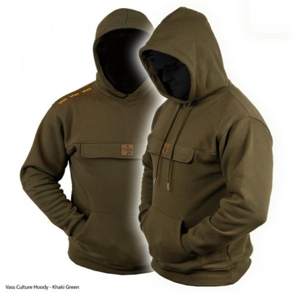 VASS Culture Fishing Hoody Green