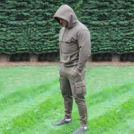 VASS Culture Fishing Hoody - prémium kenguruzsebes melegítőfelső (keki zöld) 