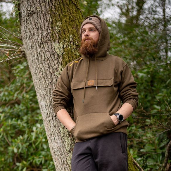 VASS Culture Fishing Hoody Green