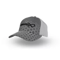 Matrix Hex Print Baseball Cap  - Szürke
