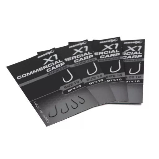 MATRIX X1 Commercial Carp Size 12 Barbless