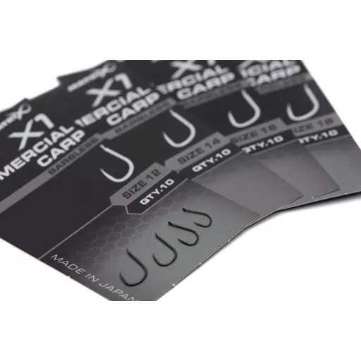 MATRIX X1 Commercial Carp Size 12 Barbless