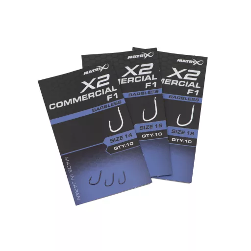 MATRIX X2 Commercial F1 Size 18 Barbless