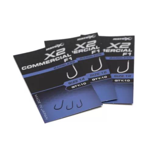 MATRIX X2 Commercial F1 Size 16 Barbless 