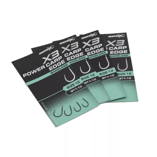 MATRIX X3 Power Carp Edge Size 12 Barbless 