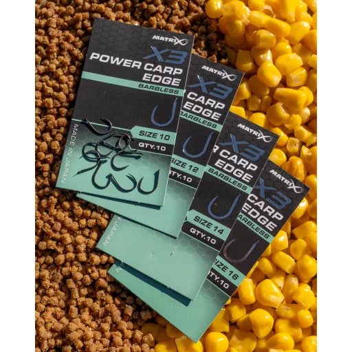 MATRIX X3 Power Carp Edge Size 12 Barbless 
