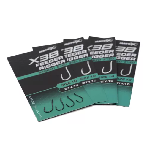 MATRIX X3B Feeder Rigger Size 12 Barbed - Eyed