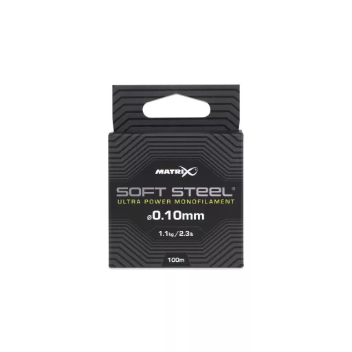 MATRIX Soft Steel Ultra Power Monofilament 0.10mm 100m 