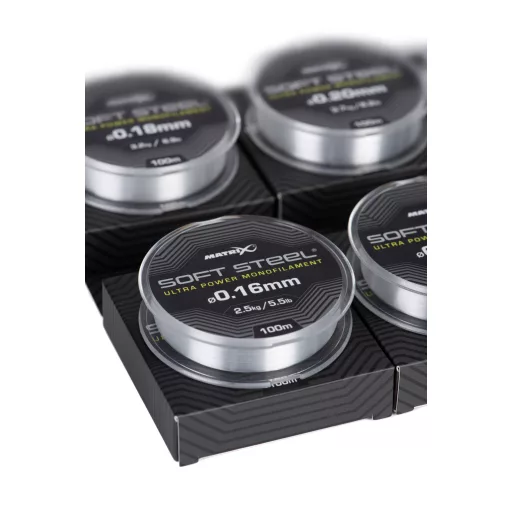 MATRIX Soft Steel Ultra Power Monofilament 0.16mm 100m 