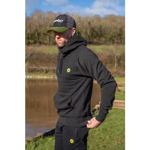 MATRIX Black Marl Hoody