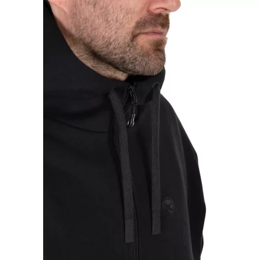 MATRIX Black Stealth Zip Hoody