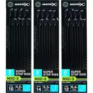 MATRIX MXC-3 Size 12 Barbless 0.18mm 6 15cm Super Stop 8pcs