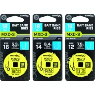 MATRIX MXC-3 Size 14 Barbless 0.18mm 18 45cm Band 8pcs