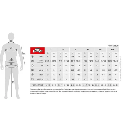 FOX RAGE Winter Suit Thermoruha szett