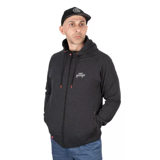 FOX RAGE Voyager Hoody Dark Grey - SÖTÉT SZÜRKE KAPUCNIS PULÓVER