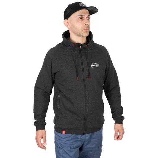 FOX RAGE Voyager Hoody Dark Grey - SÖTÉT SZÜRKE KAPUCNIS PULÓVER