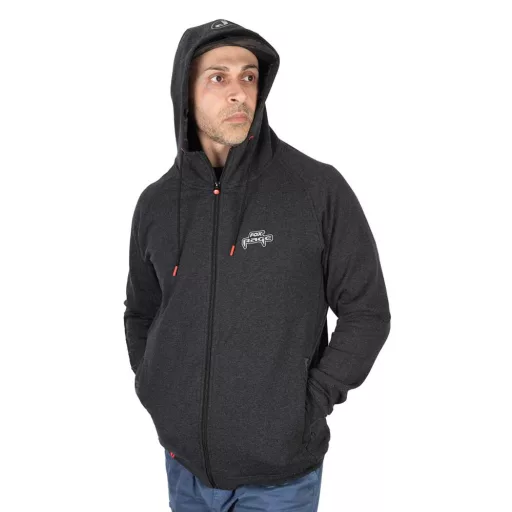 FOX RAGE Voyager Hoody Dark Grey - SÖTÉT SZÜRKE KAPUCNIS PULÓVER