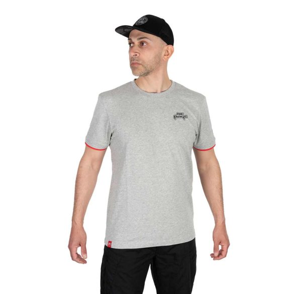 Fox Rage Voyager Tee Light Grey - VILÁGOS SZÜRKE HORGÁSZ PÓLÓ